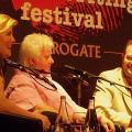 Chelsea with Val McDermid & Stuart MacBride